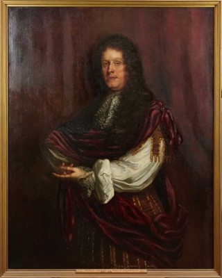 Lot 1149 - Circle of Godfrey Kneller oil on canvas portrait of Charles Talbot, 12th Earl and Duke of Shrewsbury (1660-1718)
