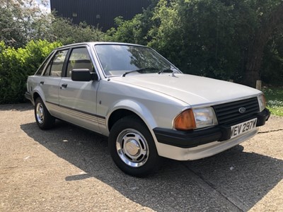 Lot 1 - Formerly the property of H.R.H. Diana Princess of Wales - 1981 Ford Escort 1.6 Ghia, Registration WEV 297W