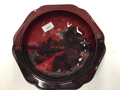 Lot 68 - Royal Doulton flambé dish