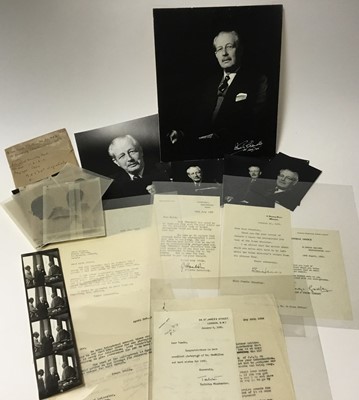 Lot 1486 - Harold Macmillan (1894-1986) by Pamela Chandler (1928-1993) collection of materials relating to the photographic session at 10 Downing Street, circa 1959