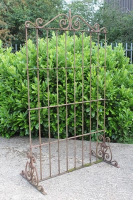 Lot 1458 - Antique wrought iron florists display stand