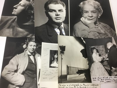 Lot 1503 - Pamela Chandler (1928-1993) materials relating to Edwige Feulillere including Jean Cocteau