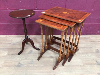 Lot 369 - Bevan Funnell nest of tables and and a wine table