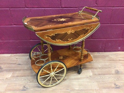 Lot 305 - Stylish Italian two tier tea trolley