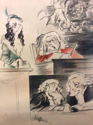 Lot 13 - Edmund Blampied lithograph, signed