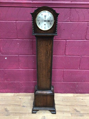 Lot 364 - Free standing granddaughter clock