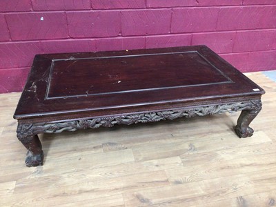 Lot 375 - Low cinese coffee table