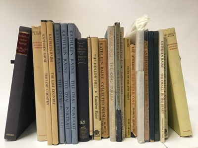 Lot 1540 - Kathleen Raine and her circle - very rare collection of books, predominantly poetry including 1st editions