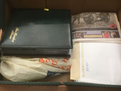 Lot 1634 - Collection old postcards and Marriage Mills ephemera