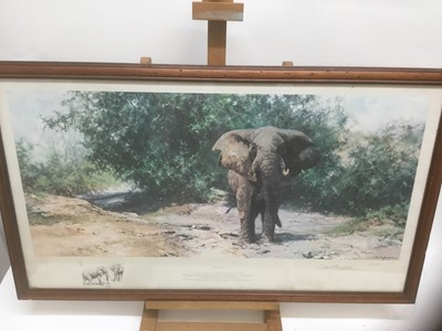 Lot 325 - David Shepherd (1931-2017) five various signed prints