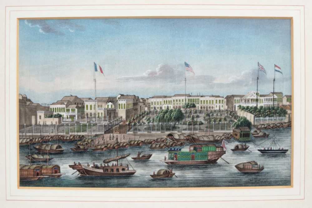 Lot 816 - Fine 19th century Chinese painting on rice paper