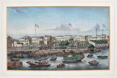 Lot 816 - Fine 19th century Chinese painting on rice paper