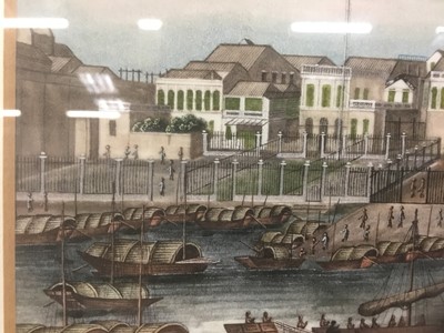 Lot 816 - Fine 19th century Chinese painting on rice paper