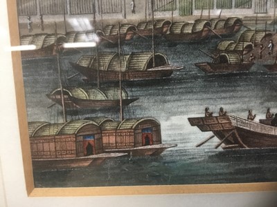 Lot 816 - Fine 19th century Chinese painting on rice paper