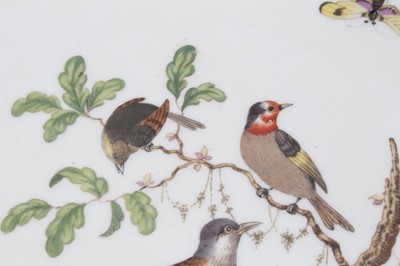 Lot 233 - Meissen porcelain dish