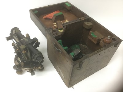 Lot 2407 - Late 19th / early 20th century Everest pattern theodolite