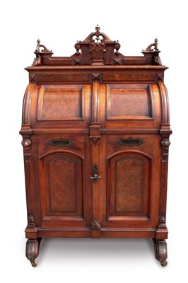 Lot 1516 - An impressive American Wootton Desk Co. 'Wells Fargo' desk