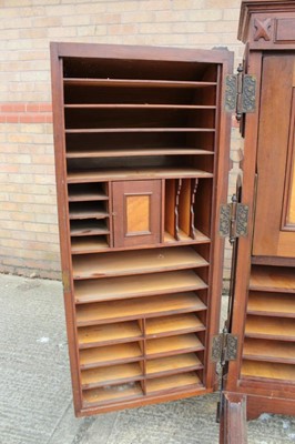 Lot 1516 - An impressive American Wootton Desk Co. 'Wells Fargo' desk