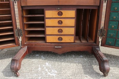 Lot 1516 - An impressive American Wootton Desk Co. 'Wells Fargo' desk