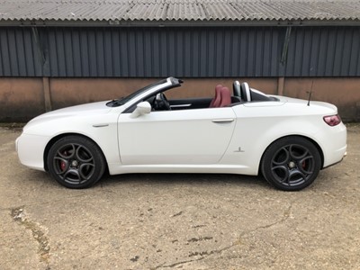 Lot 11 - 2009 Alfa Romeo Spider Convertible, 3.2 V6 JTS, manual, Reg. no. WK09 WFM