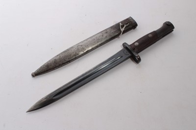 Lot 889 - Czechoslovakian Mauser VZ-24 Bayonet in Scabbard