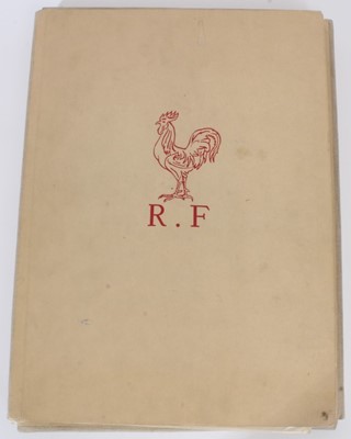 Lot 95 - The State Visit of King George VI and Queen Elizabeth to France July 1938- rare commemorative book produced by the French Government ...