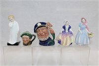Lot 1130 - Three Royal Doulton figures - Wendy HN2109,...