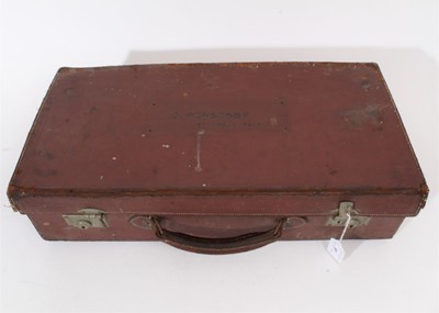 Lot 97 - A late 19th/early 20th-century leather surgeons’ case