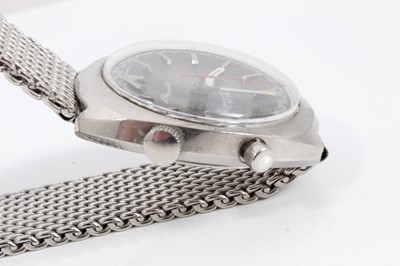 Lot 264 - Omega Chronostop stainless steel wristwatch