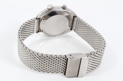 Lot 264 - Omega Chronostop stainless steel wristwatch