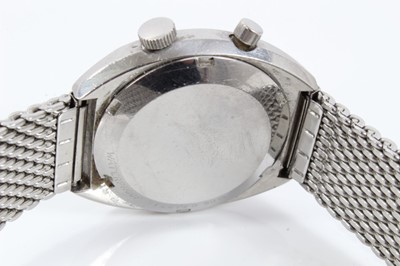 Lot 264 - Omega Chronostop stainless steel wristwatch