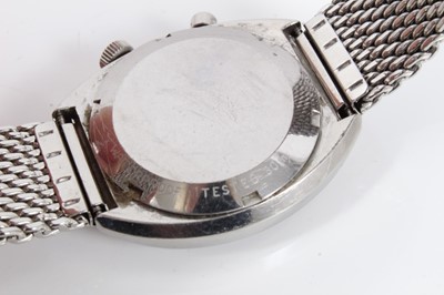 Lot 264 - Omega Chronostop stainless steel wristwatch