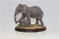 Lot 1146 - Country Artists sculpture of ElEphemeraant -...