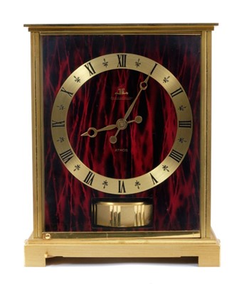 Lot 651 - 1970s Jaeger Le Coultre Atmos Embassy clock
