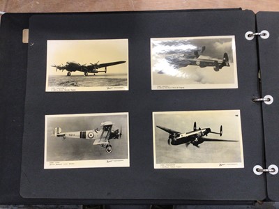 Lot 115 - An album of aircraft postcards from Flight magazine