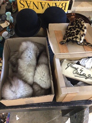 Lot 237 - Vintage hats etc