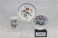 Lot 1184 - Service of Portmeirion Botanic Garden china...