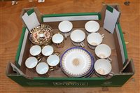 Lot 1185 - Set of six Royal Crown Derby Imari pattern...