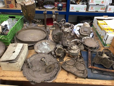 Lot 11 - Collection of silver plate
