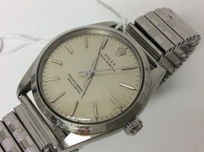 Lot 290 - 1960s Rolex Oyster Perpetual stainless steel wristwatch