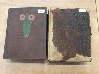 Lot 1421 - Postcards in album including real photographic social history