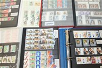 Lot 1309 - Stamps - G.B. and Commonwealth in stockBookss -...