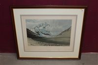 Lot 1331 - Autographs - signed print of limited edition...