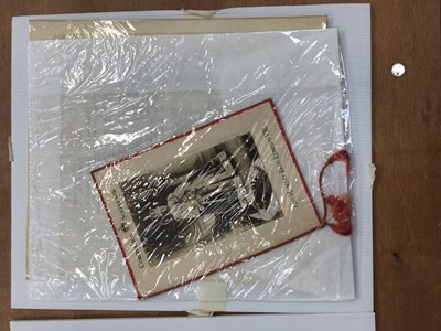 Lot 1524 - King Edward VIII Coronation Souvenir booklet and typed abdication speech