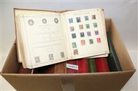 Lot 1343 - Stamps - G.B. and World - selection in Old...