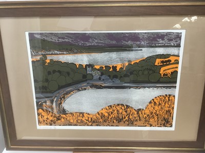 Lot 185 - Graham Clarke (b. 1941) woodcut, 1967, St Anthonys, numbered 24/50