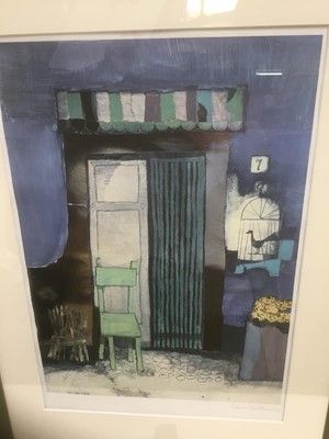 Lot 190 - Rosina Wachrmeister (b. 1939) print -  Doorway with chair
