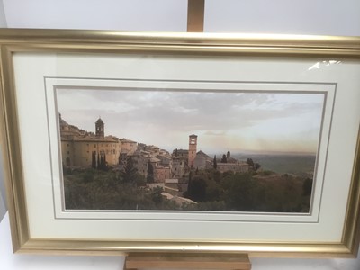 Lot 187 - Jim Chamberlain (contemporary) photographic print of Assisi