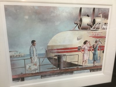 Lot 70 - Peregrine Heathcote (b.1973) signed limited edition artists proof giclee print - 'In Pursuit of Dreams', 15/150, 67cm x 48cm, in glazed frame