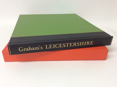 Lot 112 - Rigby Graham, Leicestershire, Sycamore Press / Gadsby Gallery, Leicester 1980, folio book in slip cover, limited edition 60/150